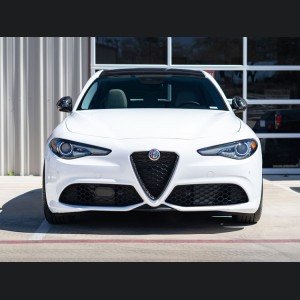 Alfa Romeo Giulia Mirror Covers - Carbon Fiber - Caps - Feroce Carbon - Forged Carbon