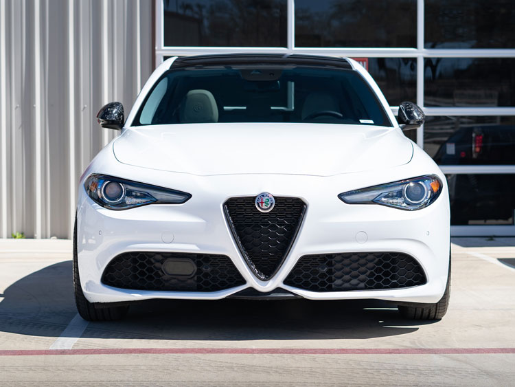 Alfa Romeo Giulia Mirror Covers - Carbon Fiber - Caps - Feroce Carbon - Forged Carbon