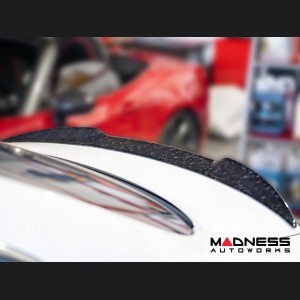 Alfa Romeo Giulia Trunk Spoiler - Carbon Fiber - QV Style - Feroce Carbon - Forged Carbon