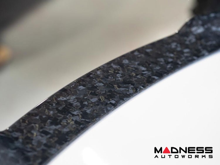 Alfa Romeo Giulia Trunk Spoiler - Carbon Fiber - QV Style - Feroce Carbon - Forged Carbon