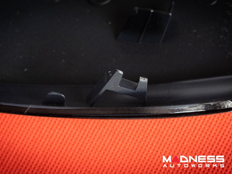 Alfa Romeo Giulia Mirror Covers - Carbon Fiber - Full Replacements - Forged Carbon - Feroce Carbon - w/ Factory Clips
