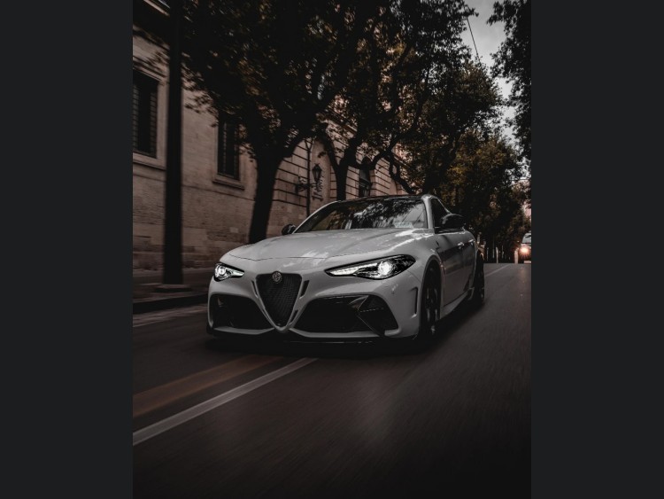 Alfa Romeo Giulia Quadrifoglio GTAm Conversion Kit by PariS'5 GaraGe - Complete Kit - FRP/ Carbon Fiber Combo