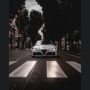 Alfa Romeo Giulia Quadrifoglio GTAm Conversion Kit by PariS'5 GaraGe - Complete Kit - FRP/ Carbon Fiber Combo