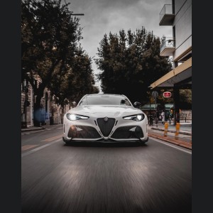 Alfa Romeo Giulia Quadrifoglio GTAm Conversion Kit by PariS'5 GaraGe - Complete Kit - FRP/ Carbon Fiber Combo