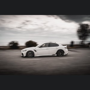 Alfa Romeo Giulia Quadrifoglio GTAm Conversion Kit by PariS'5 GaraGe - Complete Kit - FRP/ Carbon Fiber Combo