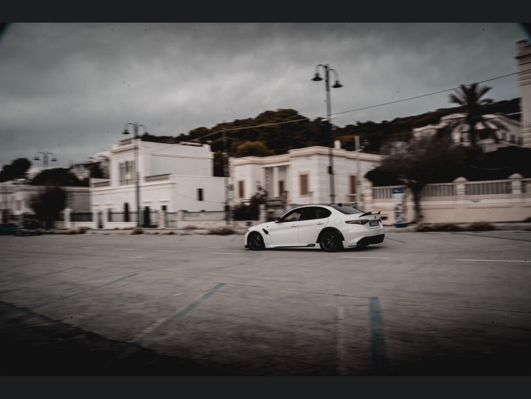 Alfa Romeo Giulia Quadrifoglio GTAm Conversion Kit by PariS'5 GaraGe - Complete Kit - FRP/ Carbon Fiber Combo