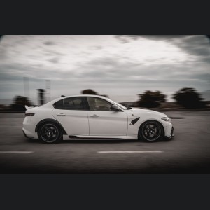Alfa Romeo Giulia Quadrifoglio GTAm Conversion Kit by PariS'5 GaraGe - Complete Kit - FRP/ Carbon Fiber Combo