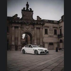 Alfa Romeo Giulia Quadrifoglio GTAm Conversion Kit by PariS'5 GaraGe - Complete Kit - FRP/ Carbon Fiber Combo