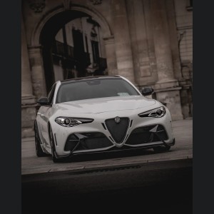 Alfa Romeo Giulia Quadrifoglio GTAm Conversion Kit by PariS'5 GaraGe - Complete Kit - FRP/ Carbon Fiber Combo