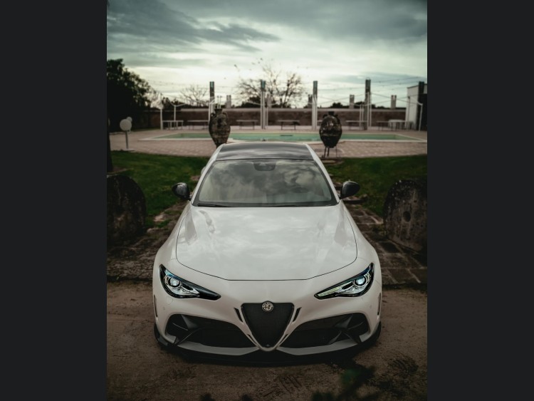 Alfa Romeo Giulia Quadrifoglio GTAm Conversion Kit by PariS'5 GaraGe - Complete Kit - FRP/ Carbon Fiber Combo