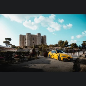Alfa Romeo Giulia Quadrifoglio GTAm Conversion Kit by PariS'5 GaraGe - Complete Kit - FRP/ Carbon Fiber Combo