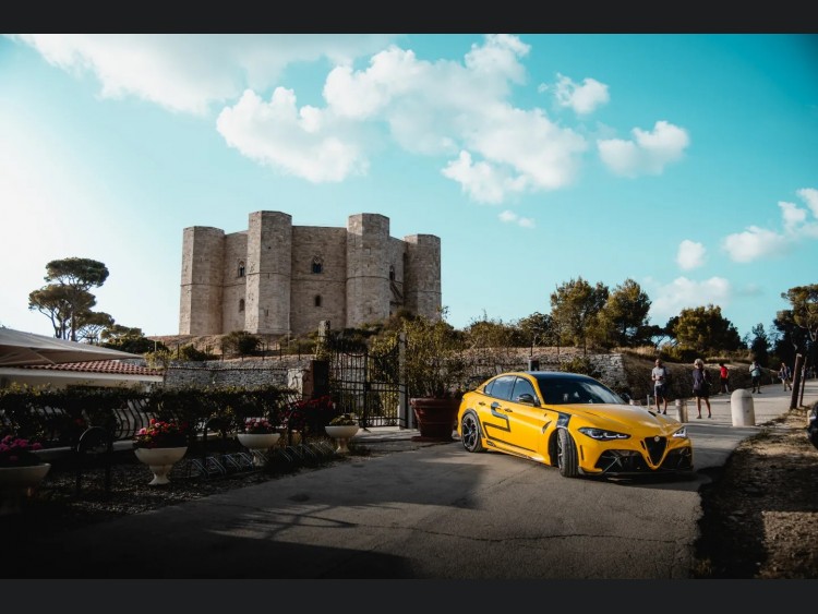 Alfa Romeo Giulia Quadrifoglio GTAm Conversion Kit by PariS'5 GaraGe - Complete Kit - FRP/ Carbon Fiber Combo