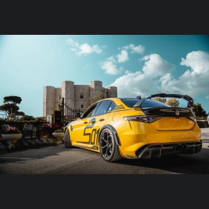 Alfa Romeo Giulia Quadrifoglio GTAm Conversion Kit by PariS'5 GaraGe - Rear GTAm Spoiler - Adjustable - Carbon Fiber