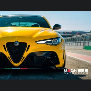 Alfa Romeo Giulia Quadrifoglio GTAm Conversion Kit by PariS'5 GaraGe - Complete Kit - FRP/ Carbon Fiber Combo