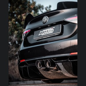 Alfa Romeo Giulia Quadrifoglio GTAm Conversion Kit by PariS'5 GaraGe - Center Exit Performance Exhaust 