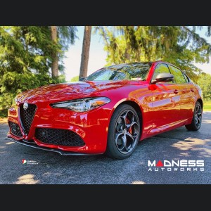 Alfa Romeo Giulia Front Spoiler - Carbon Fiber - Italia Style - Stile Italia - Sport/ Ti/ Veloce - V3