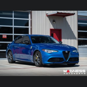 Alfa Romeo Giulia Front Spoiler - Carbon Fiber - Italia Style - Stile Italia - Sport/ Ti/ Veloce - V3