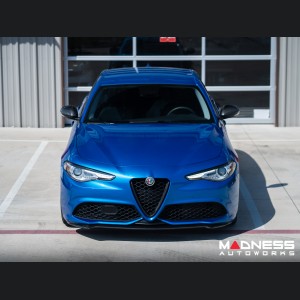 Alfa Romeo Giulia Front Spoiler - Carbon Fiber - Italia Style - Stile Italia - Sport/ Ti/ Veloce - V3