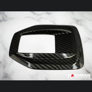 Alfa Romeo Stelvio Shift Gate Panel - Carbon Fiber - Pre '20 - Feroce Carbon
