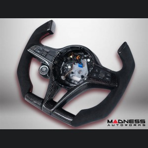 Alfa Romeo Giulia Custom Steering Wheel - Carbon Fiber - F1 Style - Non QV Models