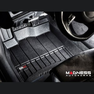 Alfa Romeo Giulia Floor Liners - Pro Line - Black - AWD