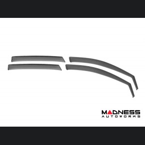 Alfa Romeo Giulia Side Window Air Deflectors - Front + Rear Set - Farad