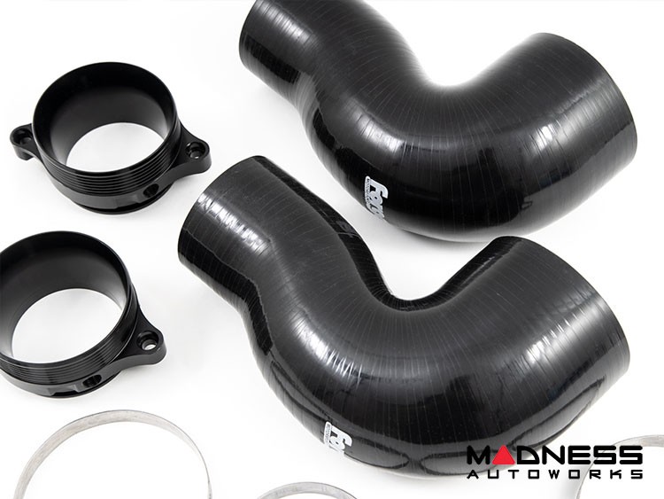 Alfa Romeo Giulia 2.9L Throttle Body Inlet Pipes - Forge Motorsport - Quadrifoglio Model