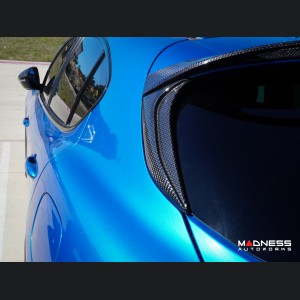 Alfa Romeo Stelvio Rear Window Trim - Carbon Fiber 