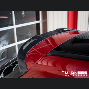Alfa Romeo Stelvio Roof Spoiler - Carbon Fiber - Feroce Carbon