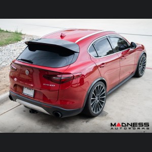 Alfa Romeo Stelvio Roof Spoiler - Carbon Fiber - Estremo Design