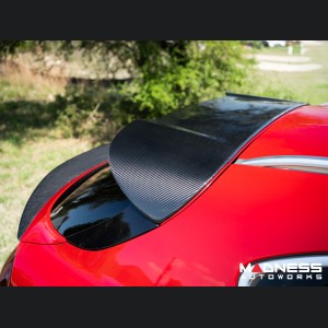 Alfa Romeo Stelvio Roof Spoiler - Carbon Fiber - Estremo Design