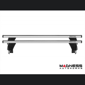 Alfa Romeo Tonale Roof Rack Cross Bars - for models w/o factory roof rails - Silver