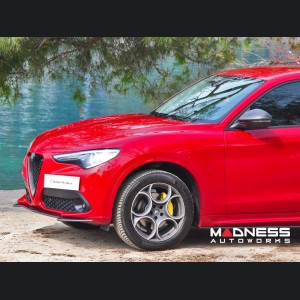 Alfa Romeo Stelvio Front Spoiler - Carbon Fiber - Stile Italia 