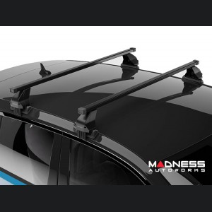 Alfa Romeo Giulia Roof Rack Cross Bars - for models w/o factory roof rails - Black 