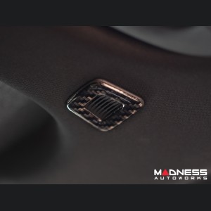 Alfa Romeo Tonale Microphone Trim Kit - Carbon FIber - Flexible / Self Adhesive 