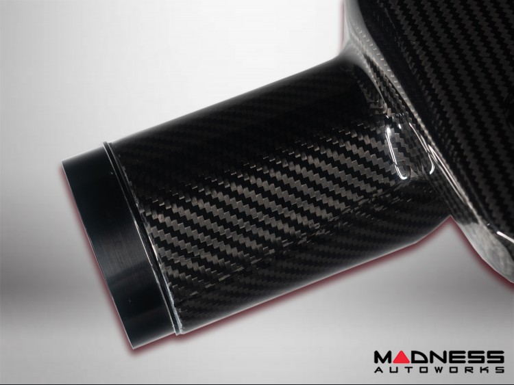 Alfa Romeo Giulia Quadrifoglio Carbon Fiber Air Intake & Engine Cover Kit - Corsa Forza Performance
