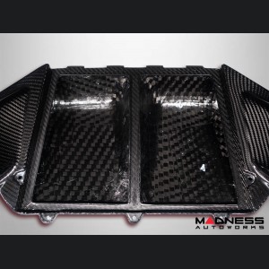 Alfa Romeo Giulia Quadrifoglio Carbon Fiber Air Intake & Engine Cover Kit - Corsa Forza Performance