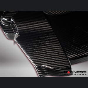 Alfa Romeo Giulia Quadrifoglio Carbon Fiber Air Intake & Engine Cover Kit - Corsa Forza Performance