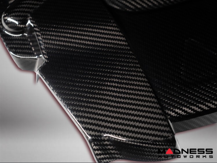 Alfa Romeo Giulia Quadrifoglio Carbon Fiber Air Intake & Engine Cover Kit - Corsa Forza Performance