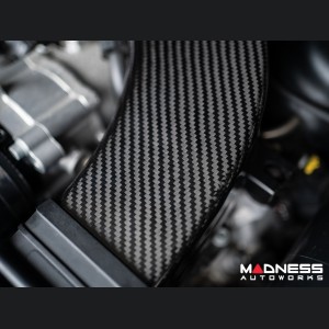 Alfa Romeo Giulia Quadrifoglio Carbon Fiber Air Intake & Engine Cover Kit - Corsa Forza Performance