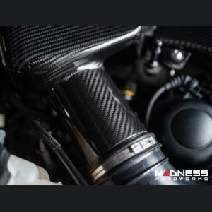 Alfa Romeo Giulia Quadrifoglio Carbon Fiber Air Intake & Engine Cover Kit - Corsa Forza Performance