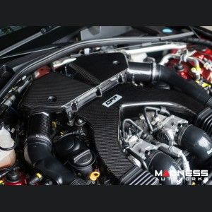 Alfa Romeo Giulia Quadrifoglio Carbon Fiber Air Intake & Engine Cover Kit - Corsa Forza Performance