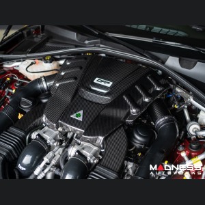 Alfa Romeo Giulia Quadrifoglio Carbon Fiber Air Intake & Engine Cover Kit - Corsa Forza Performance