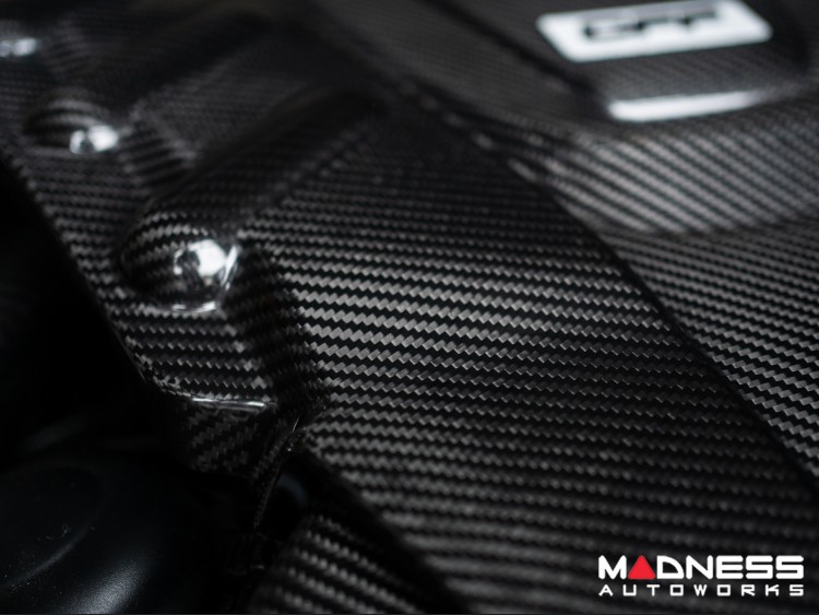Alfa Romeo Giulia Quadrifoglio Carbon Fiber Air Intake & Engine Cover Kit - Corsa Forza Performance