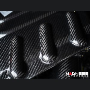 Alfa Romeo Giulia Quadrifoglio Carbon Fiber Air Intake & Engine Cover Kit - Corsa Forza Performance