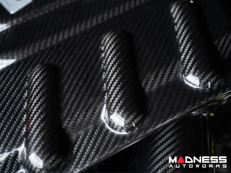 Alfa Romeo Giulia Quadrifoglio Carbon Fiber Air Intake & Engine Cover Kit - Corsa Forza Performance