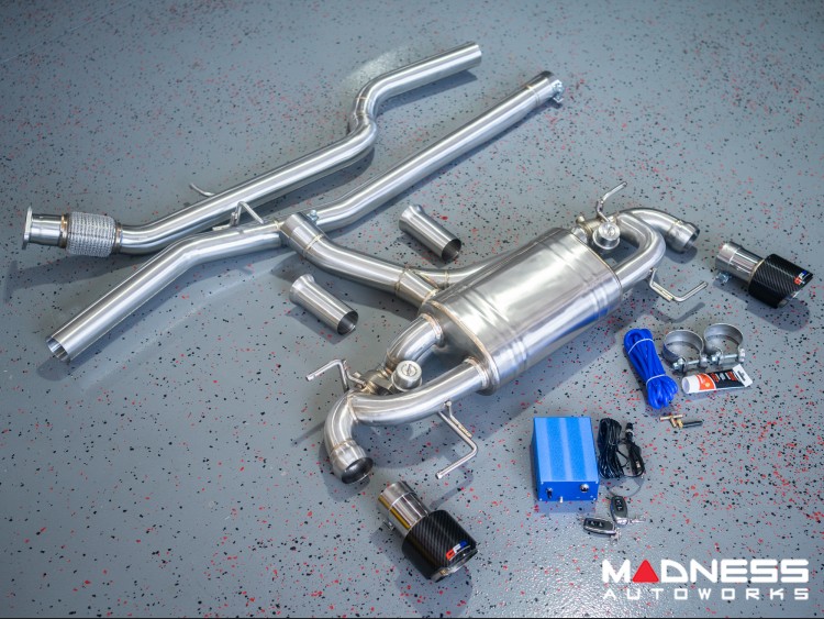 Alfa Romeo Giulia Performance Exhaust - 2.0L - Corsa Forza Performance - Valved