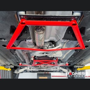 Alfa Romeo Stelvio Lower Mid Chassis Brace - 4 Point