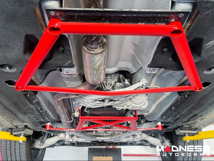 Alfa Romeo Stelvio Lower Mid Chassis Brace - 4 Point