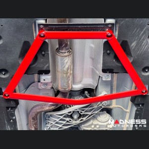 Alfa Romeo Stelvio Lower Mid Chassis Brace - 4 Point